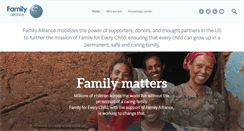 Desktop Screenshot of family-alliance.org