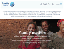 Tablet Screenshot of family-alliance.org